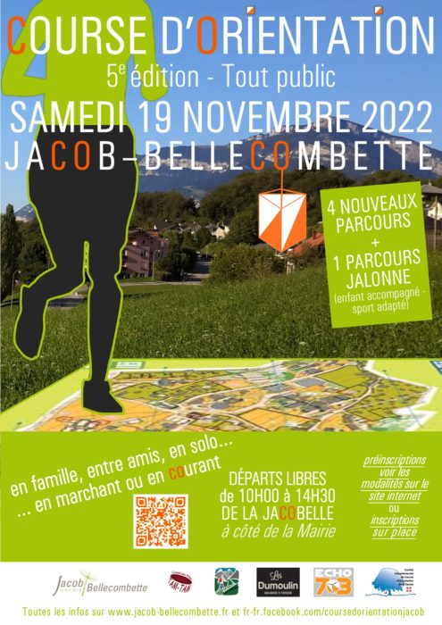 Course d’orientation de Jacob-Bellecombette le 19 novembre 2022