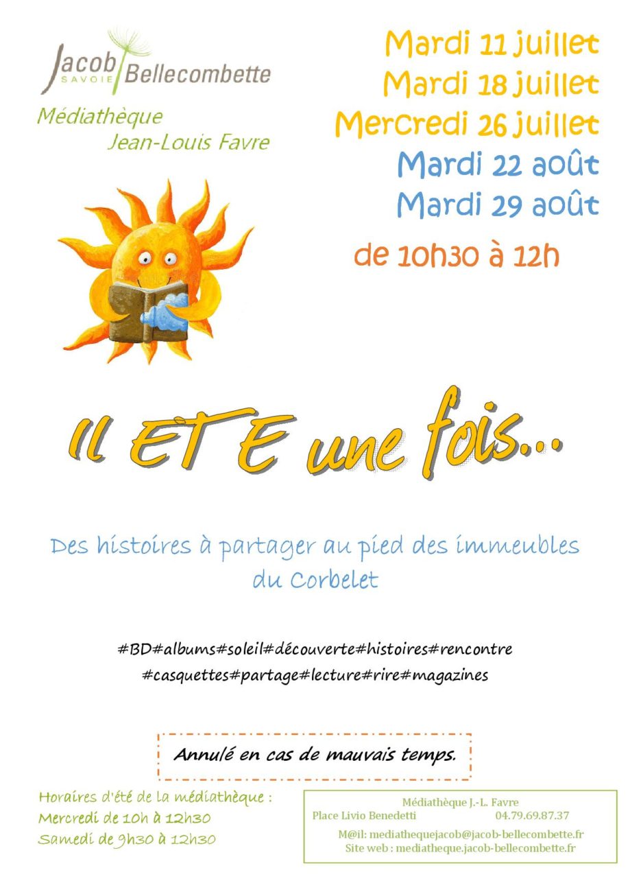 Lecture d’été au Corbelet