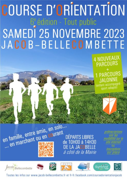 Course d’orientation de Jacob-Bellecombette le 25 novembre 2023