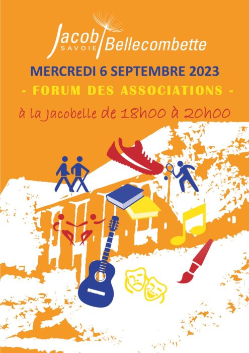 Forum des associations le 06 septembre 2023 18h-20h