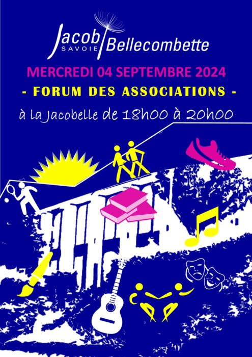 04 septembre, prenez date pour le Forum des Associations!