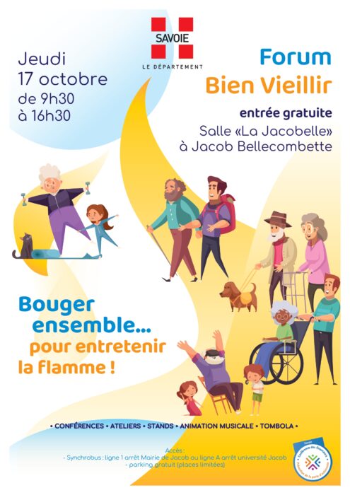 Forum « Bien vieillir » à la Jacobelle Jeudi 17 octobre 2024