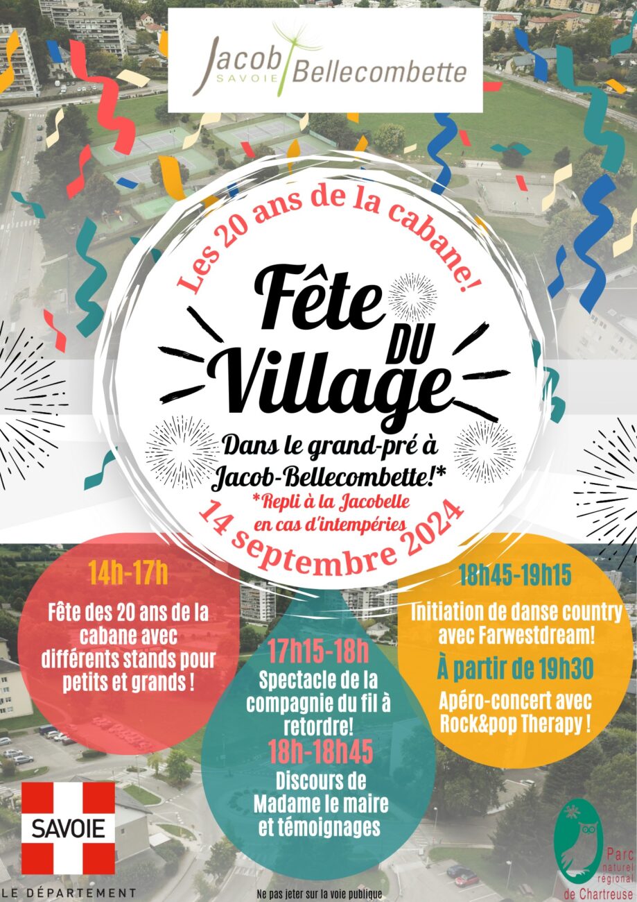 Fête du Village 14 septembre 2024 14h