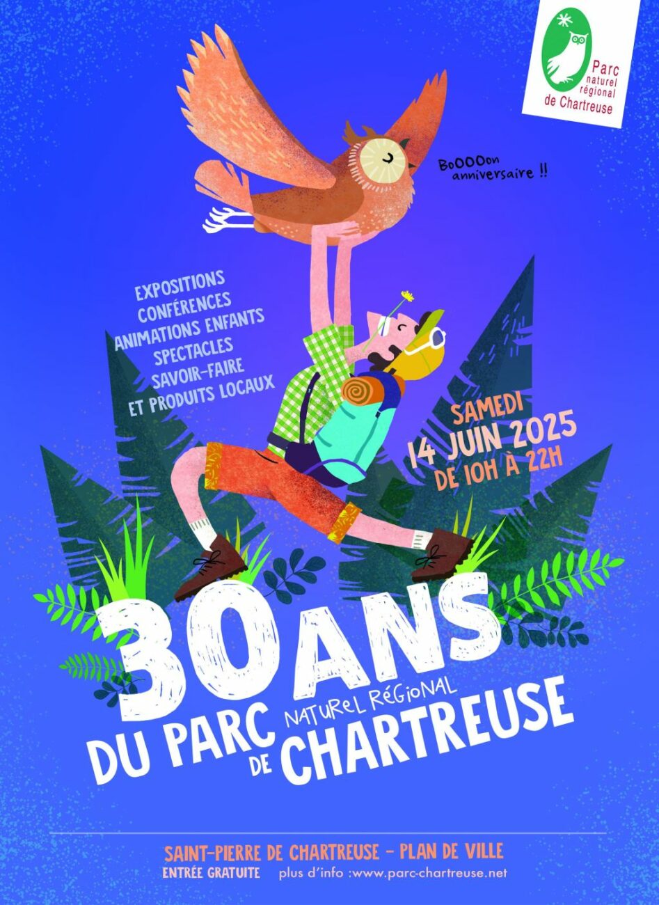 Les 30 ans du Parc naturel régional de Chartreuse ! 14 juin 2025