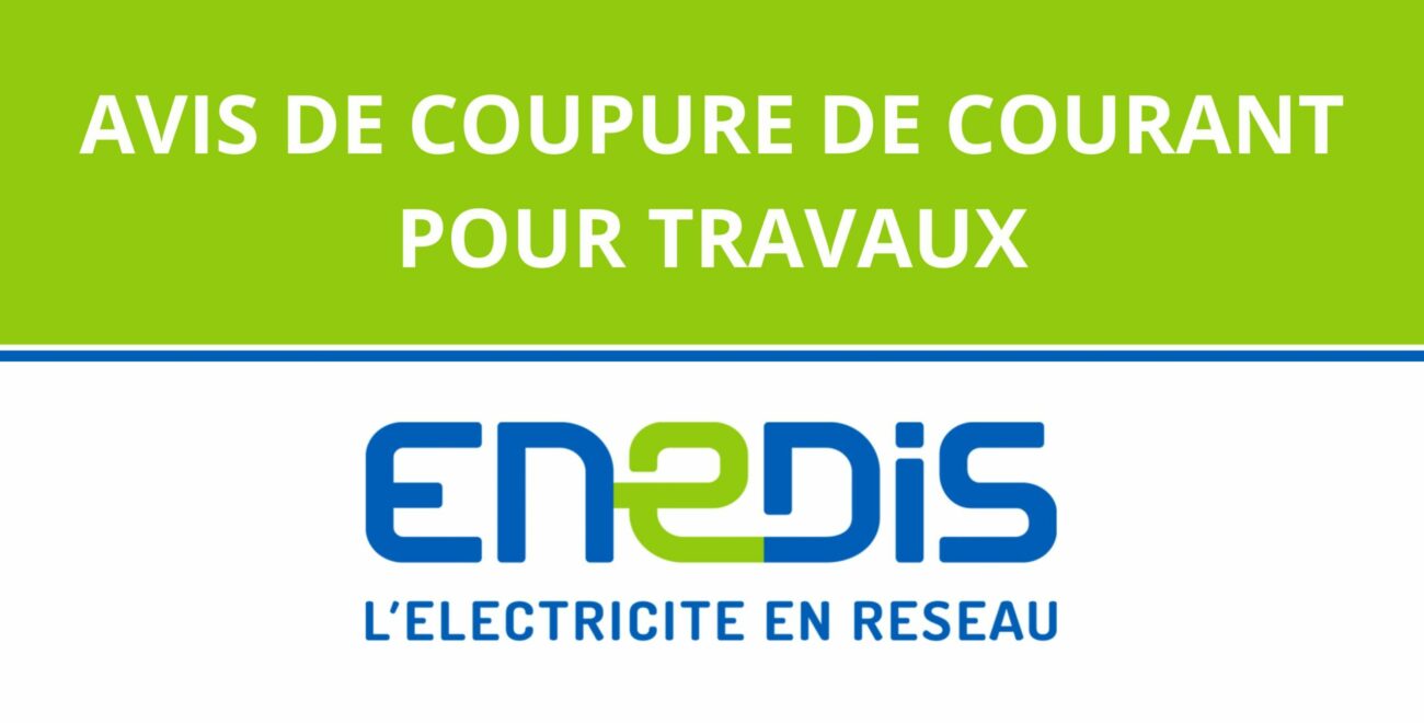 Coupure d’électricité programmée le 23/05/2025