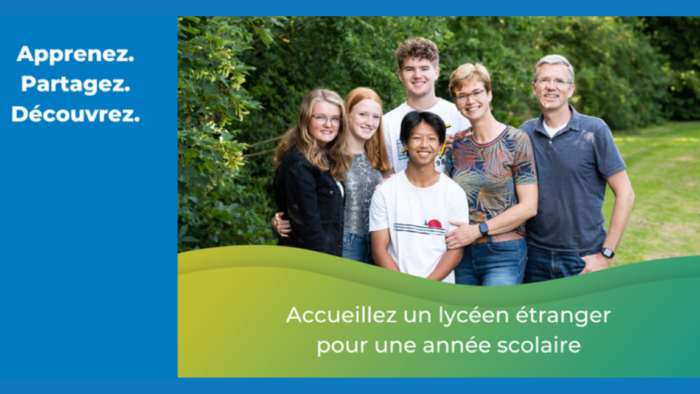 AFS Vivre Sans Frontière cherche des familles d’accueil bénévoles