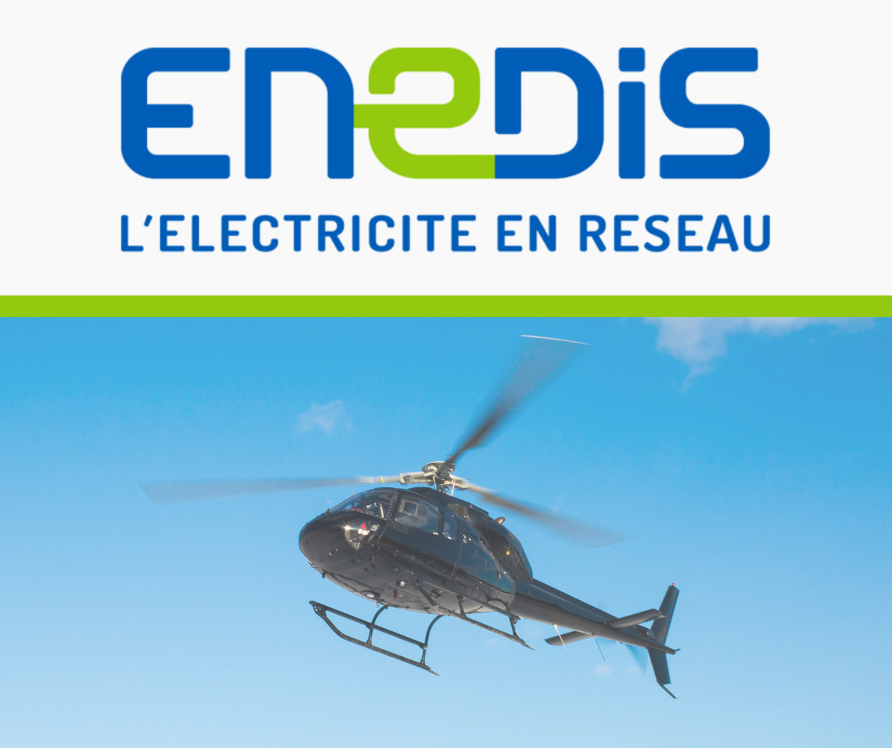Information – Survols hélicoptères ENEDIS
