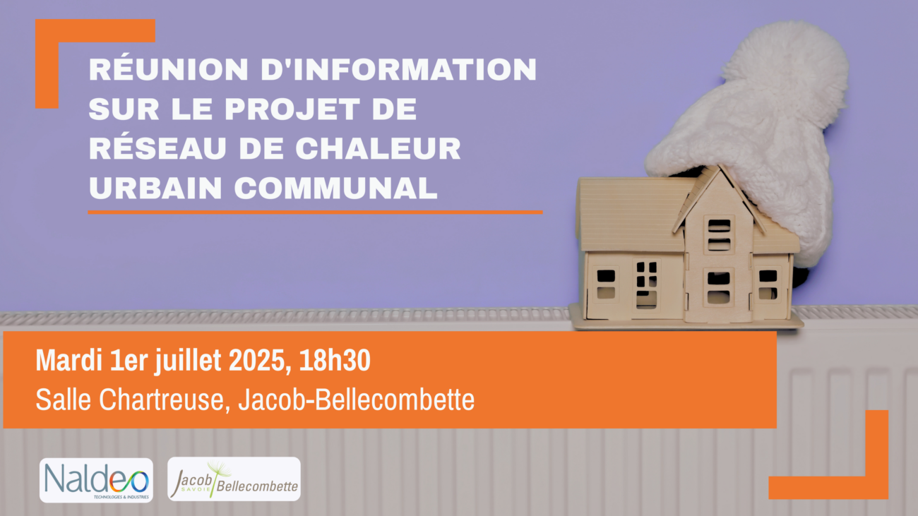 Réunion d’information – Projet de réseau de chaleur urbain communal – 1er juillet 2025