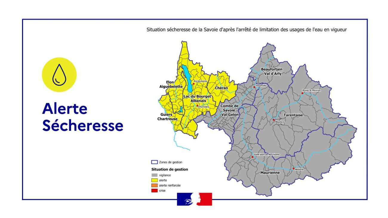 Alerte sécheresse – Savoie