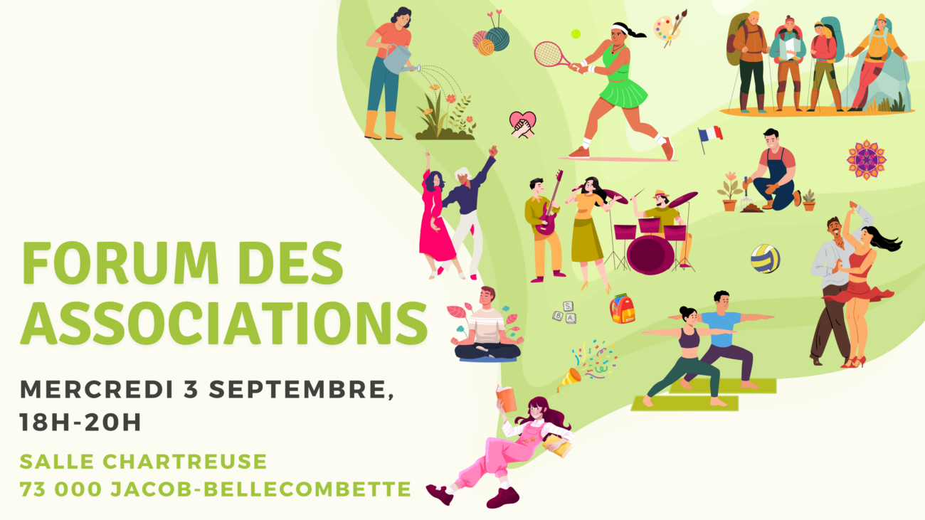 Forum des Associations – Mercredi 3 septembre 2025