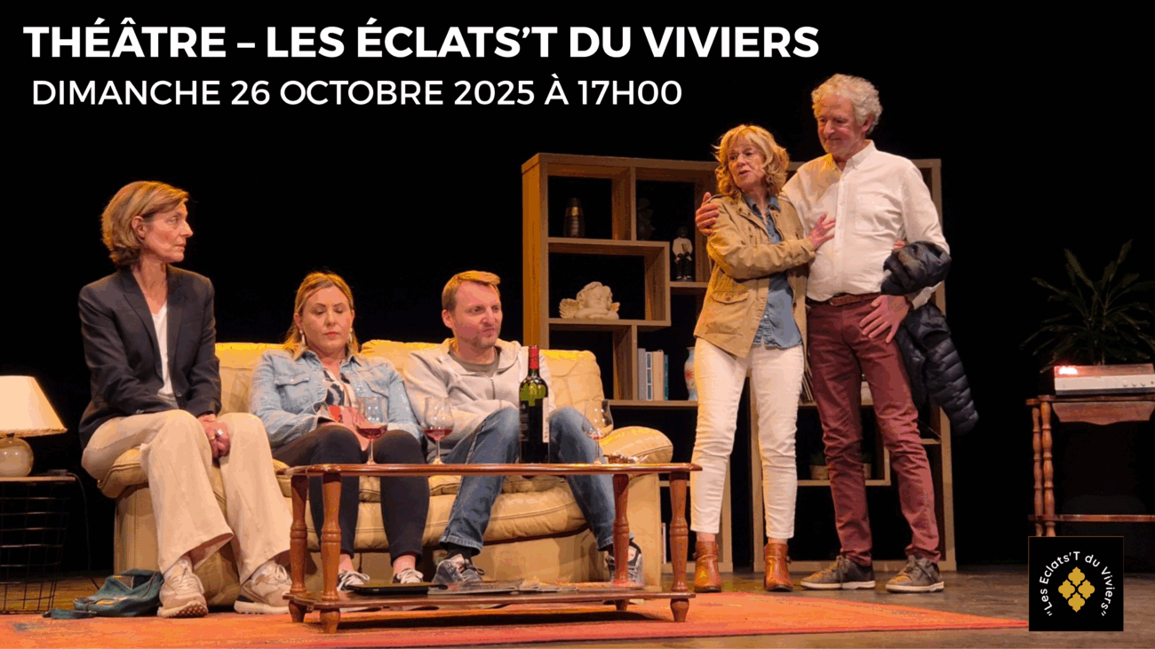 Théâtre-comédie « Chers Parents » – Dimanche 26 octobre