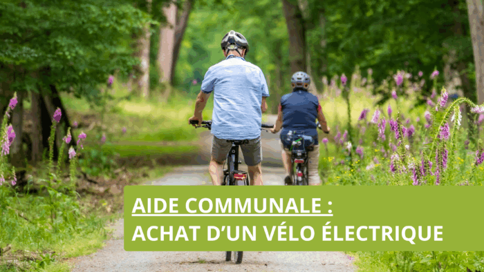 Aide communale pour l’achat d’un vélo à assistance électrique (VAE)