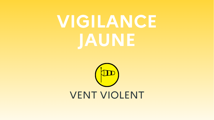Vigilance jaune – Savoie : vent violent