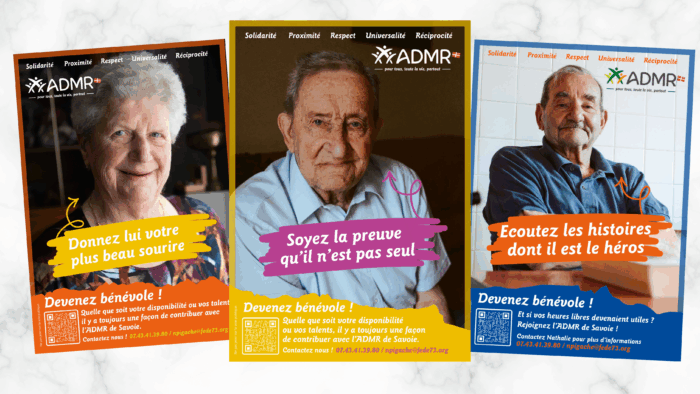 Devenez bénévoles ! L’ADMR du Bassin Chambérien soutient les habitants fragilisés