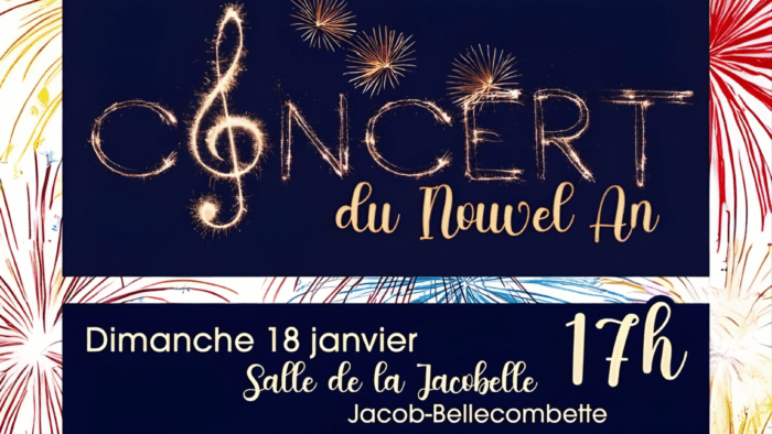 Concert du Nouvel An à la Salle de la Jacobelle – Dim. 18/01