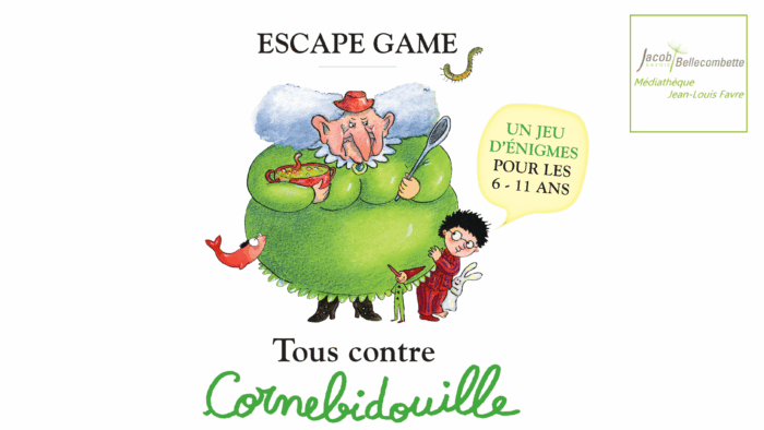 Escape game “Tous contre Cornebidouille” à la médiathèque – Mar. 17/02