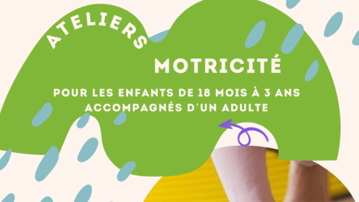 Ateliers motricité à Cognin (18 mois – 3 ans) janvier-mars 2026