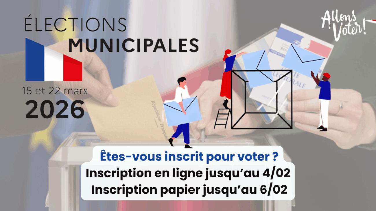 Élections municipales 2026 : êtes-vous bien inscrit sur les listes électorales ?