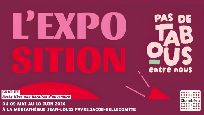 « Pas de tabou entre nous » : une exposition sur les menstruations à la médiathèque