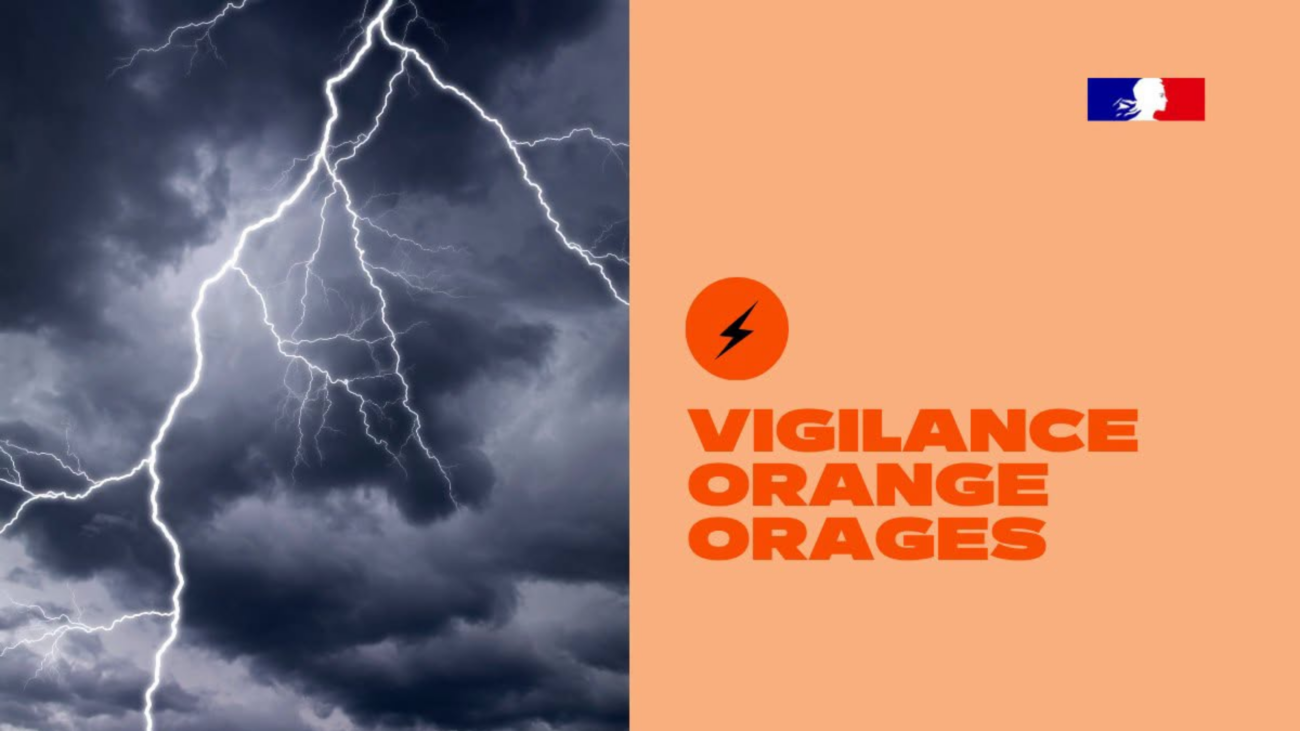Vigilance orange orages – Mer. 15/07