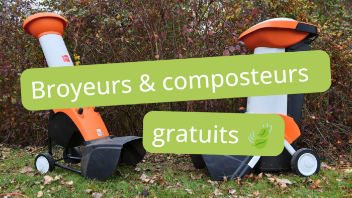 Composteurs et prêt de broyeurs de végétaux, Grand Chambéry & Jacob-Bellecombette